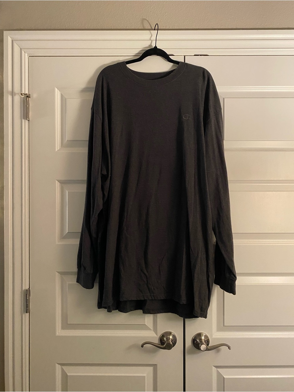 Champion Men's Long-Sleeve Crewneck Shirt